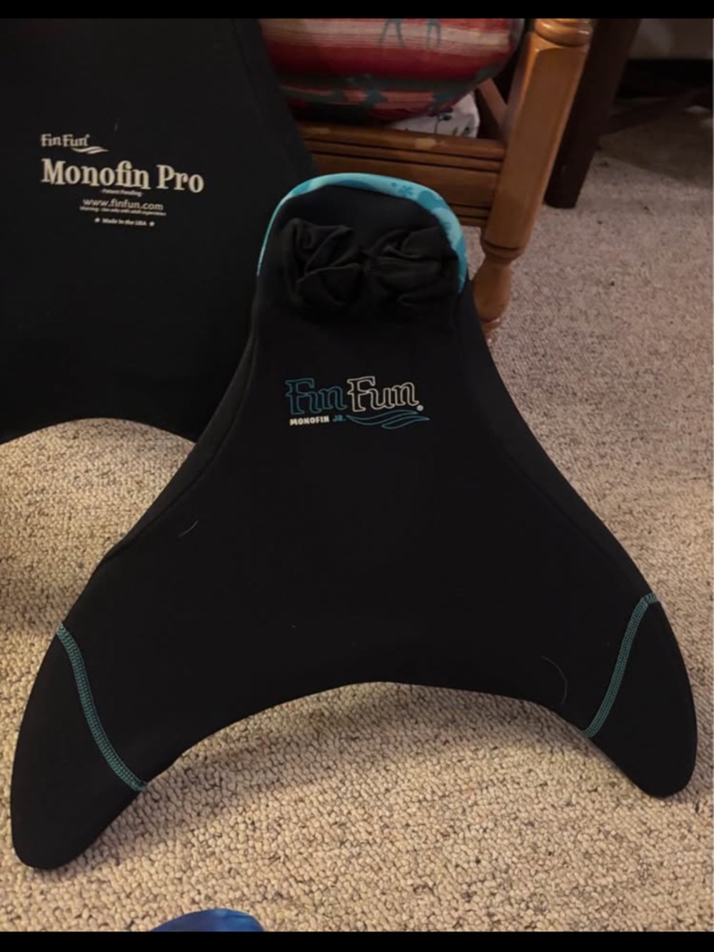 Adult and child sizes sold separately Fin Fun Monofin Pro